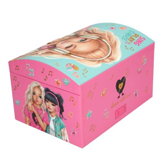 TOPModel grand coffret à bijoux avec code et son MUSIC