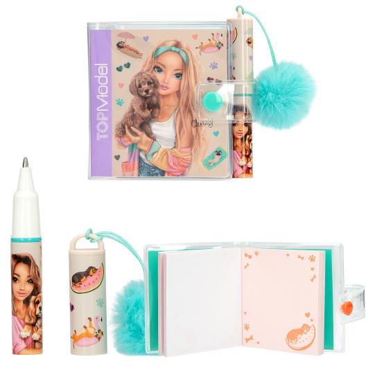 TOPModel mini bloc de notas con bolígrafoSUNNY DOG