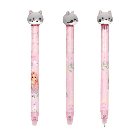 TOPModel uitgumbare gelpen BLOOMING KITTY