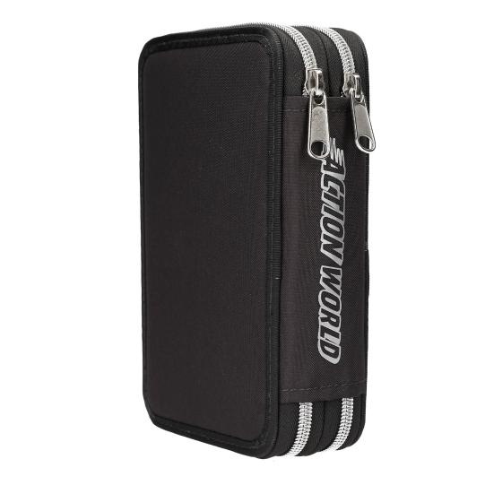 Action Word Double Pencil Case Football