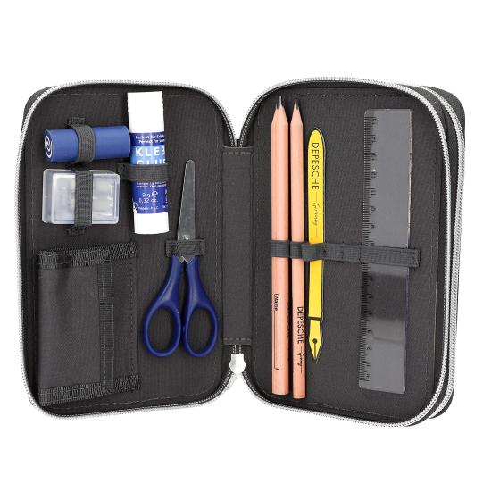 Action Word Double Pencil Case Football