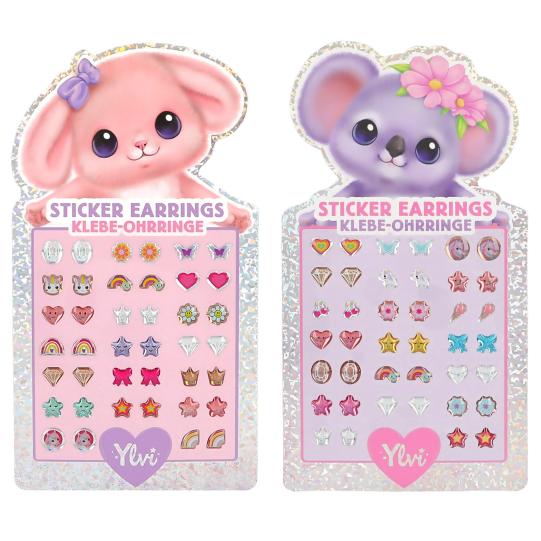 Ylvi boucles d'oreilles adhésives