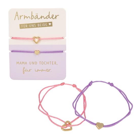 Freundschafts-Armbänder im Display