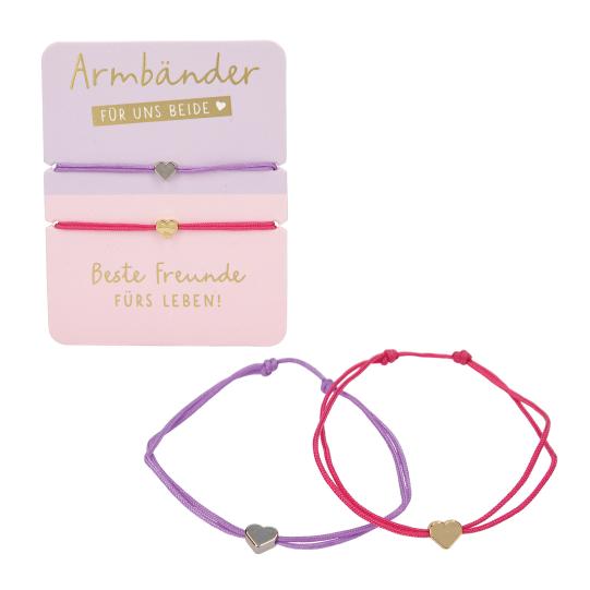 Freundschafts-Armbänder im Display