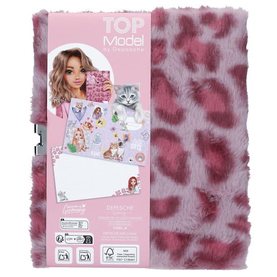 TOPModel Journal intime COSY CAT, rose