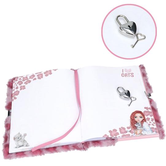 TOPModel Journal intime COSY CAT, rose