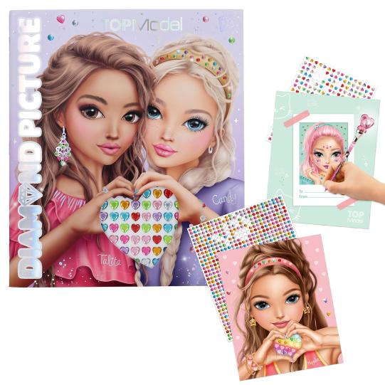 TOPModel crea tu libro de pegatinas de diamantes