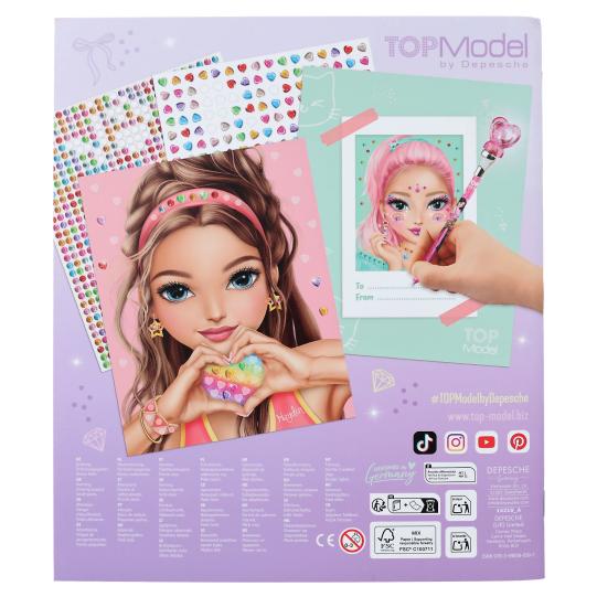 TOPModel crea tu libro de pegatinas de diamantes