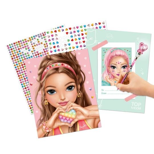TOPModel crea tu libro de pegatinas de diamantes