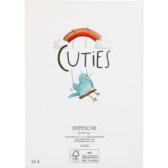 Cuties Klappkarten