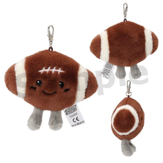 Action World Pendentif en peluche SPORTS