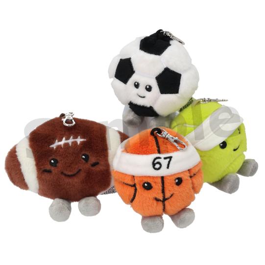 Action World Pendentif en peluche SPORTS