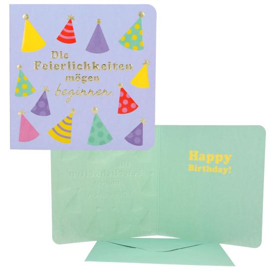 Klappkarten farbenFROH quadratisch