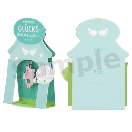 Glücksschwein Charms im Display