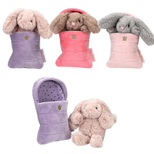 Princess Mimi Plüschhase im Schlafsack