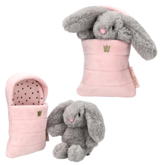 Princess Mimi Plüschhase im Schlafsack