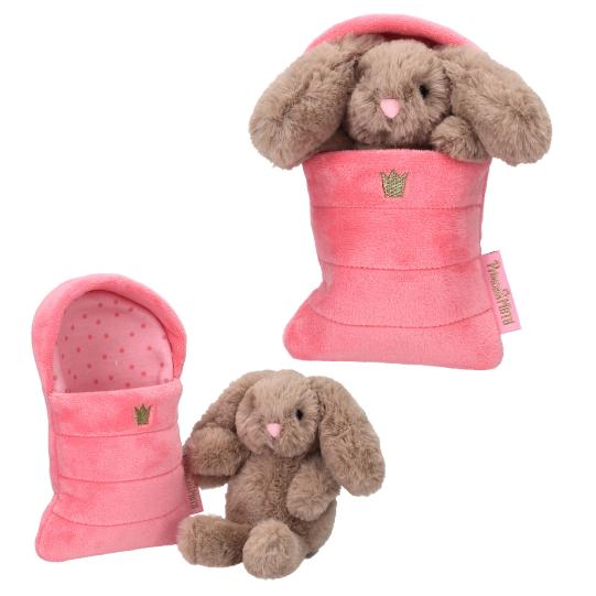 Princess Mimi Plüschhase im Schlafsack