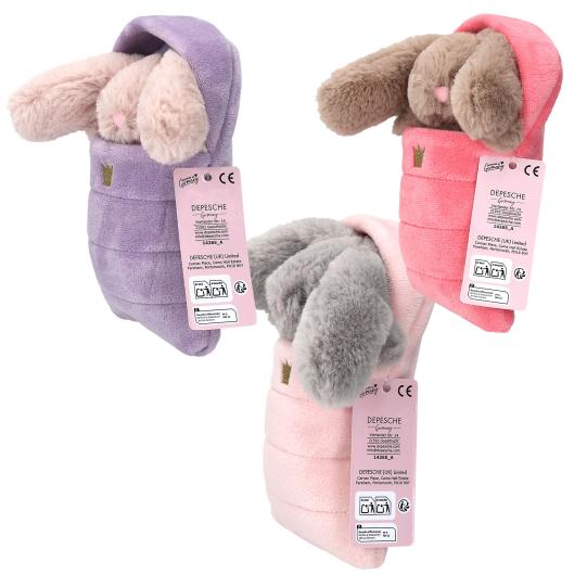 Princess Mimi Plüschhase im Schlafsack