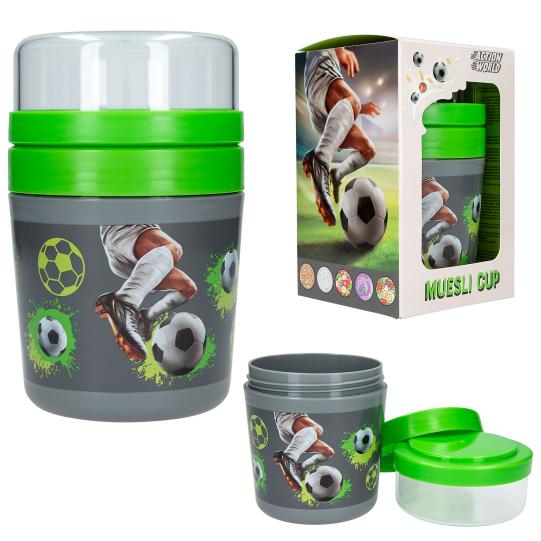 Action World bol de cereales fútbol