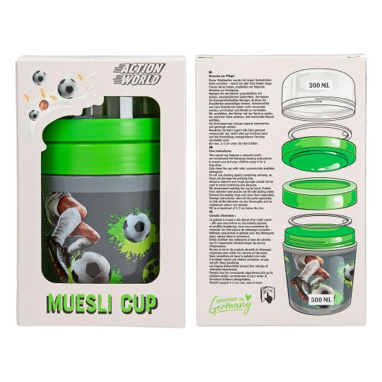 Action World bol de cereales fútbol