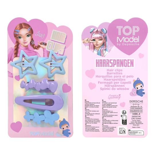TOPModel Hair Clips Stars KPOP