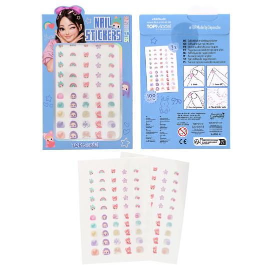 TOPModel Nailsticker KPOP