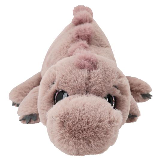 Dino World Plush Dino Lying Light Brown 50 cm