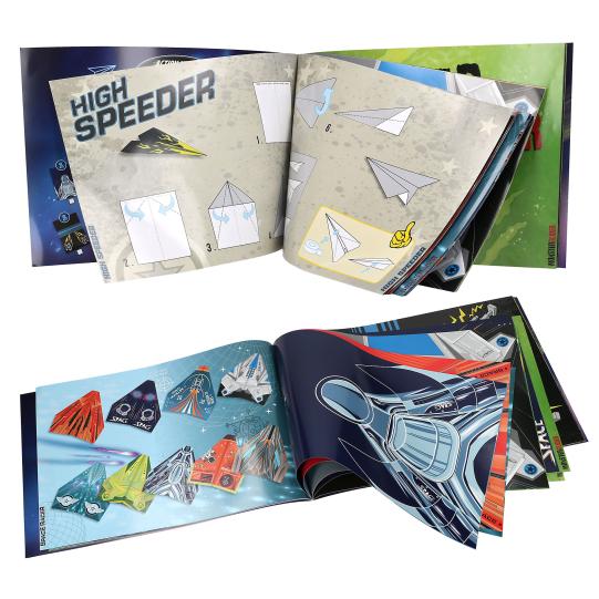 Action World Speed Glider Paper Airplane Book