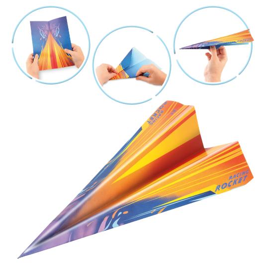 Action World Speed Glider Paper Airplane Book