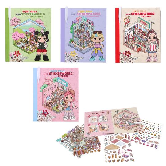 Lolli Riot Mini Stickerwelt 