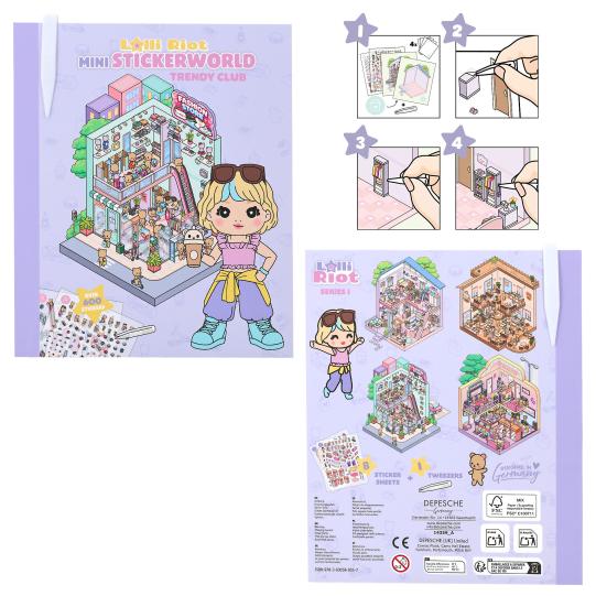 Lolli Riot Mini Stickerwelt 