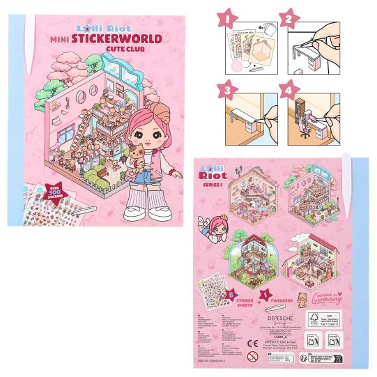 Lolli Riot Mini Stickerwelt 