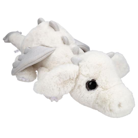 SNUKIS Plüschdrache weiß 65 cm
