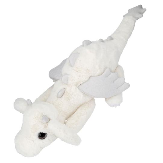 SNUKIS Plüschdrache weiß 65 cm