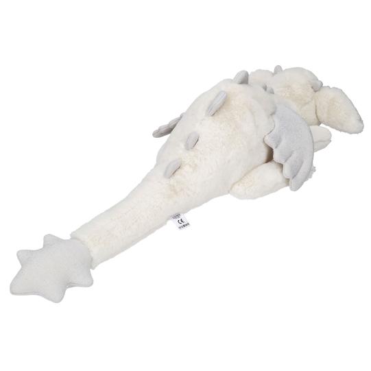 SNUKIS Plüschdrache weiß 65 cm