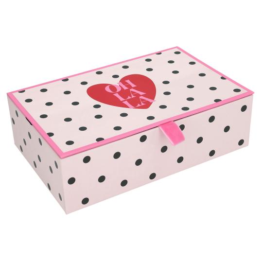 LOVIES Schmuckbox Motiv 2 mit  Punkten