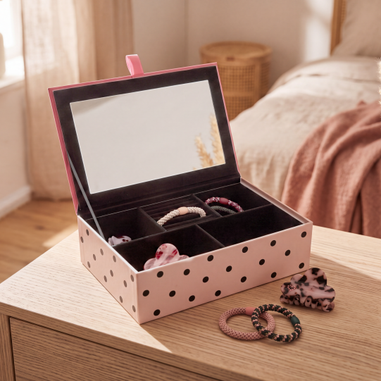 LOVIES Schmuckbox Motiv 2 mit  Punkten