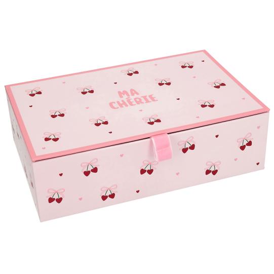 LOVIES Schmuckbox Motiv 3 mit  Kirschen