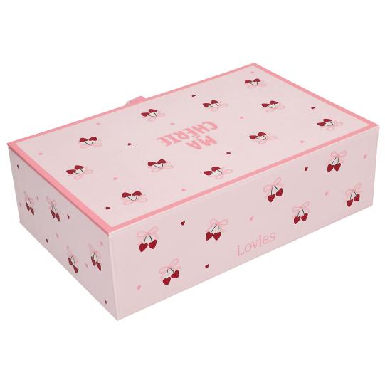 LOVIES Schmuckbox Motiv 3 mit  Kirschen