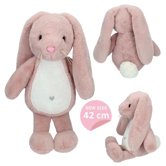Miss Melody Peluche lapin XL, 42 cm