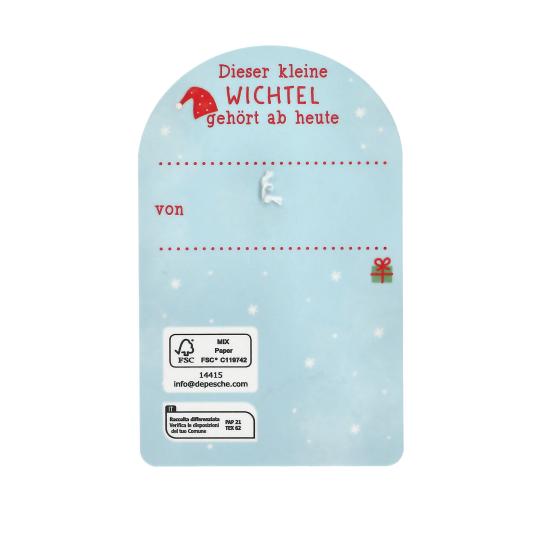 Weihnachtswichtel Anhänger im  Display