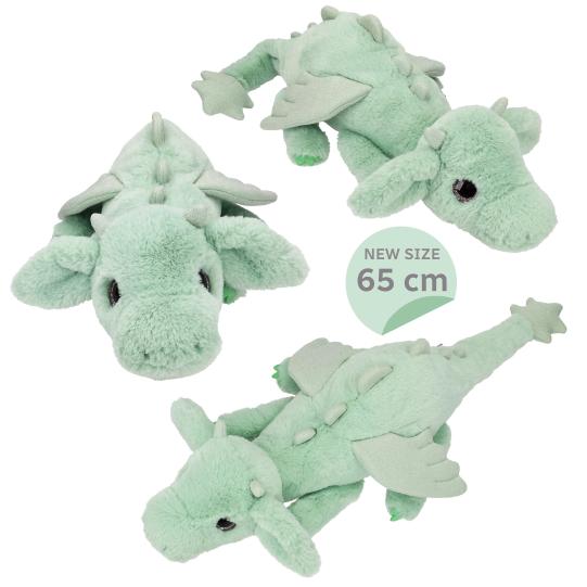 SNUKIS dragón de peluche verde