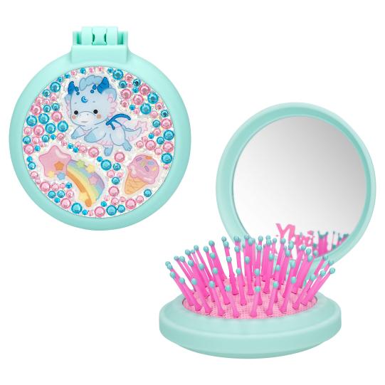 Brosse à cheveux pliante Ylvi
