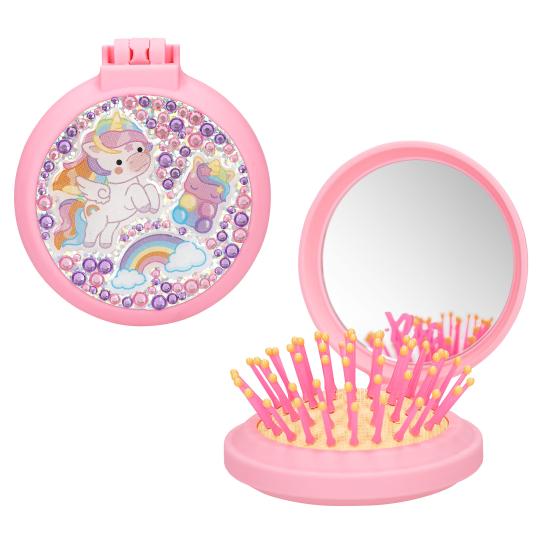 Brosse à cheveux pliante Ylvi