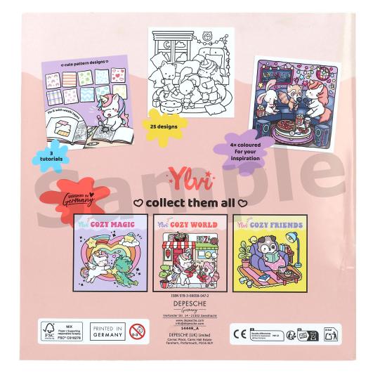 Ylvi COZY World libro da colorare