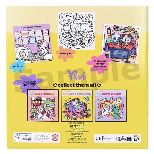 Ylvi COZY Friends Livre de coloriage