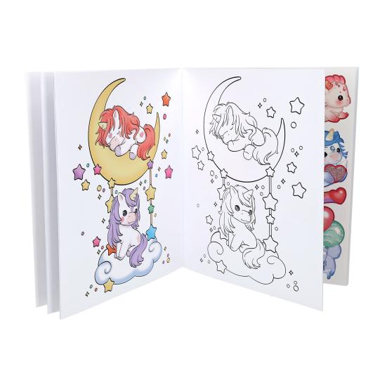 Ylvi Create Your Unicorn Colouring Book