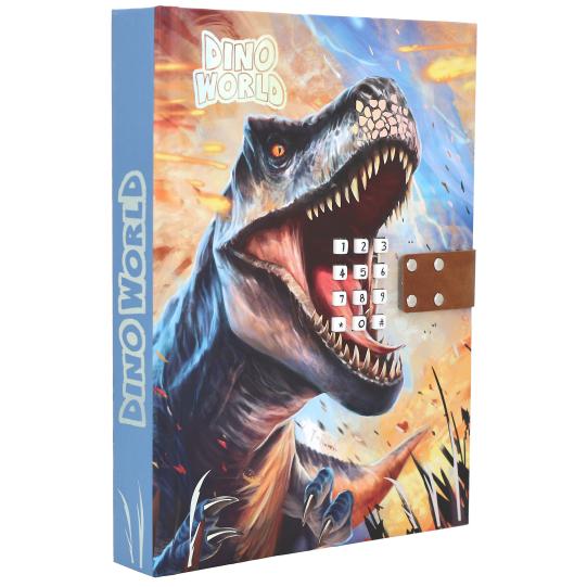 Dino World dagboek met geheime code