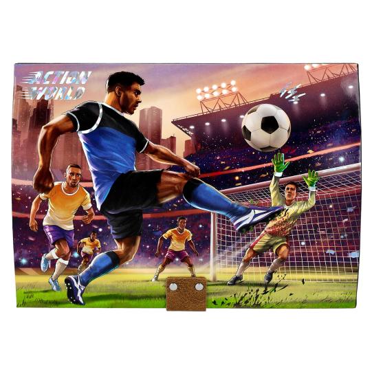 Action & Fun Schatztruhe mit Code, Sound und Licht Fussball 