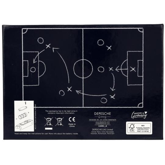 Action & Fun Schatztruhe mit Code, Sound und Licht Fussball 